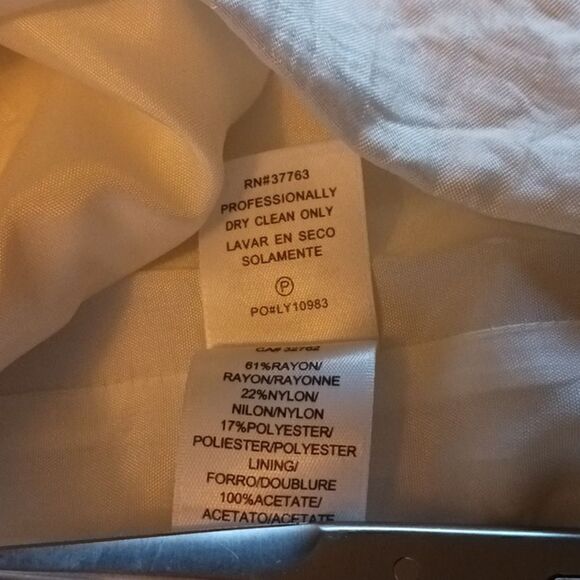 Laundry by Shelli Segal Embellished One Shoulder Satin Ivory White Dress Sz0 NWT - Picture 12 of 12